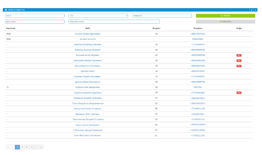 База пациентов