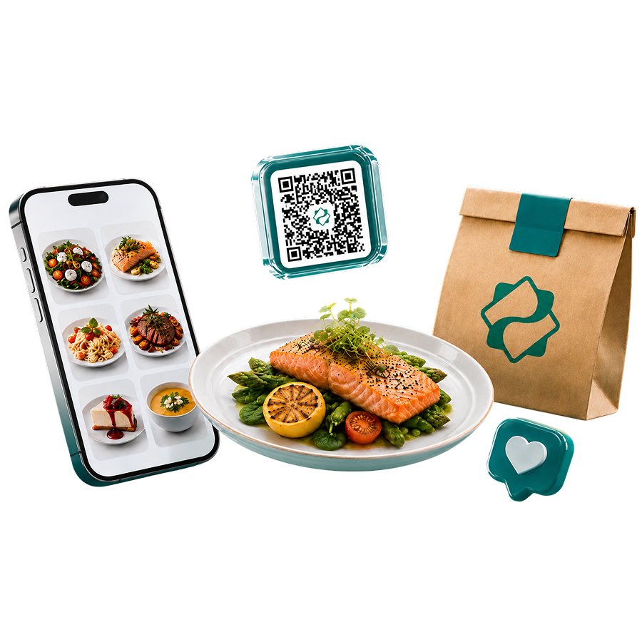 Тапсырыс беру, брондау және QR арқылы төлеу